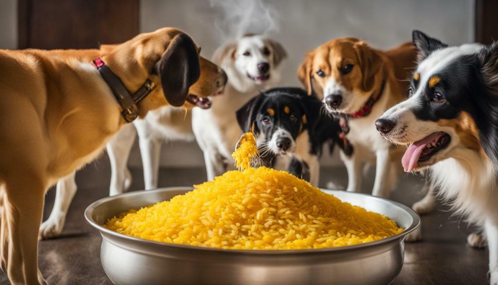 can dogs eat yellow rice