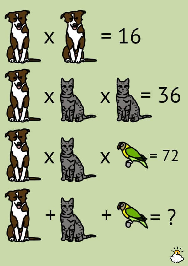 animal number representation