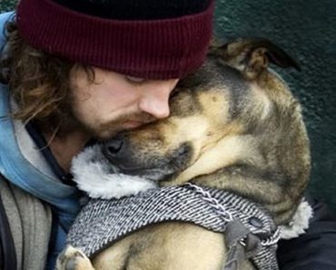 Man Notices A Homeless Man With His Dog
