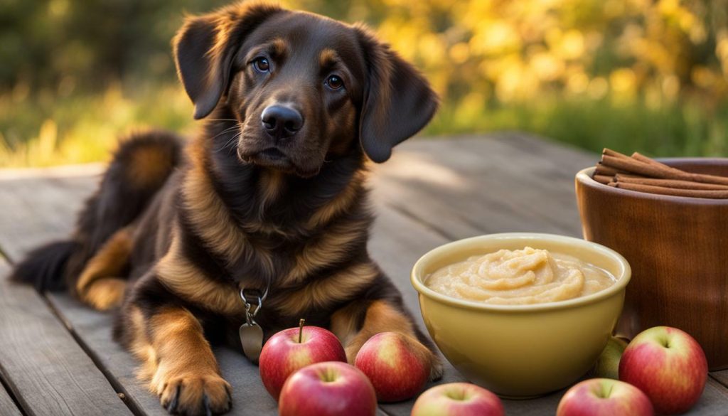 Applesauce and dog diet
