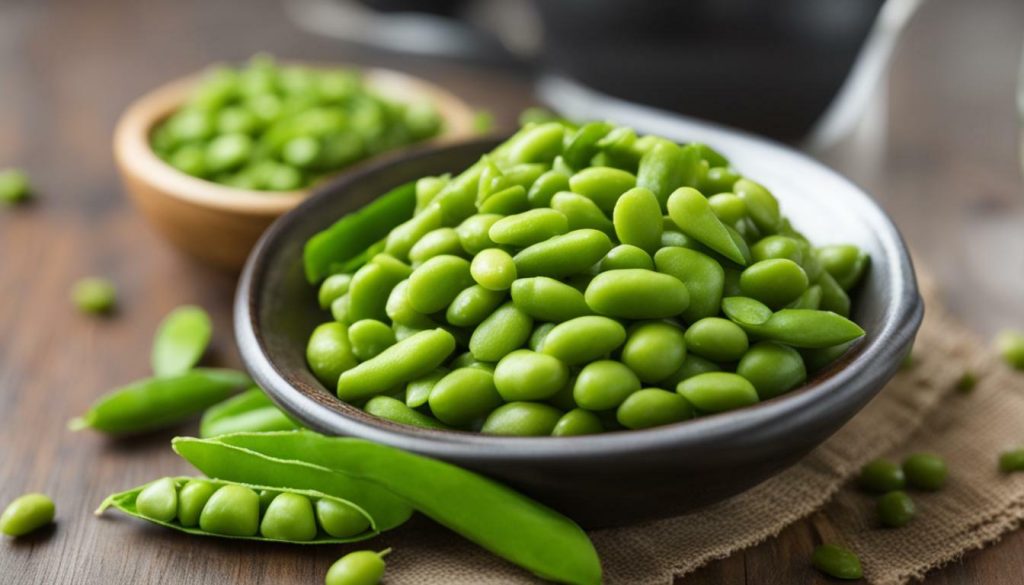 Canine nutrition with edamame