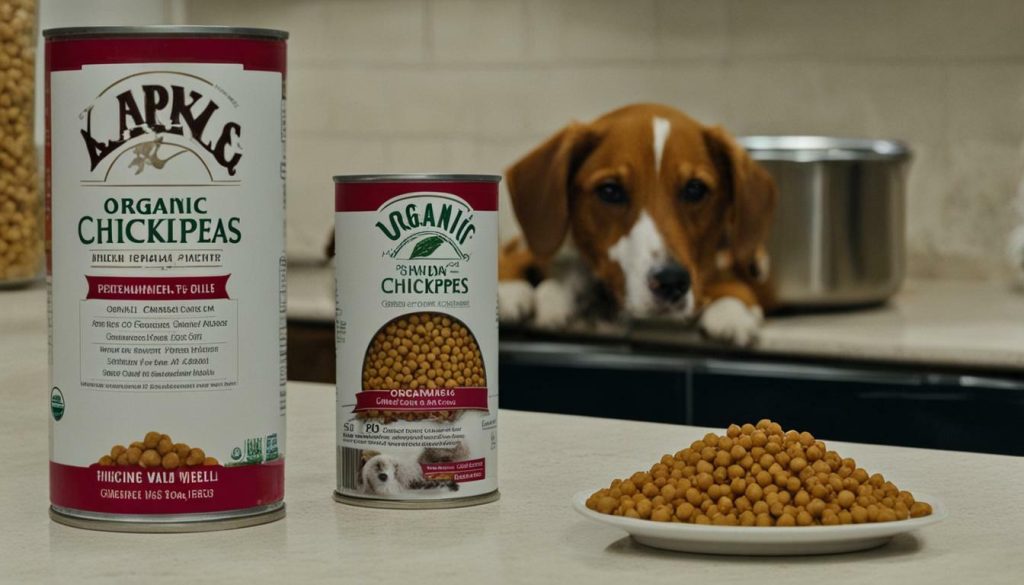 Canned Chickpeas for Dogs