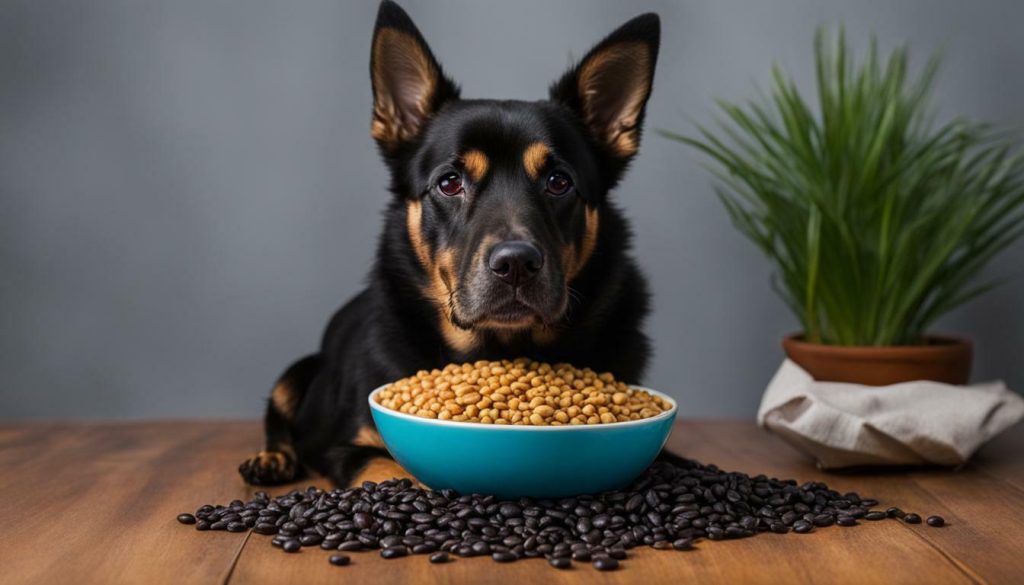 Potential risks of feeding black beans to dogs