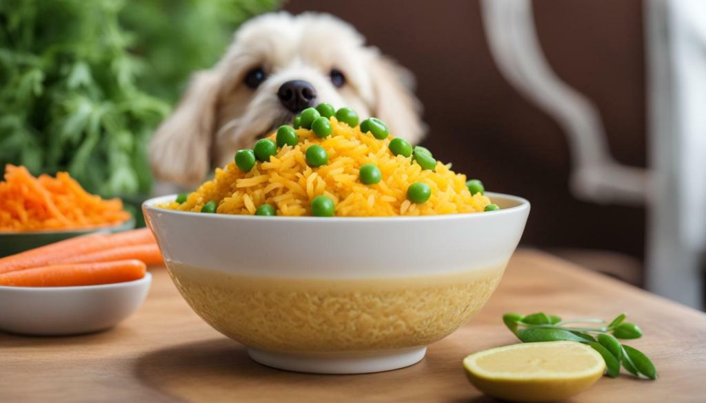 Yellow Rice for Dogs