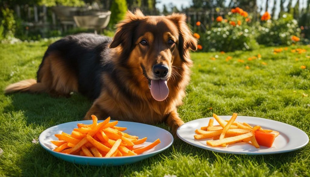 alternatives to feeding dogs french fries