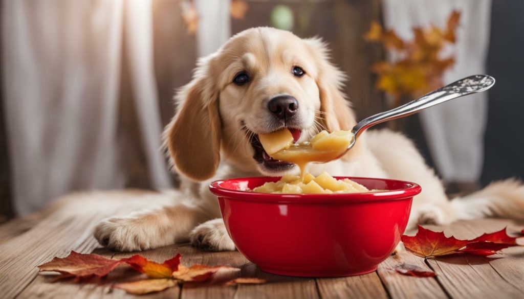 applesauce for dogs