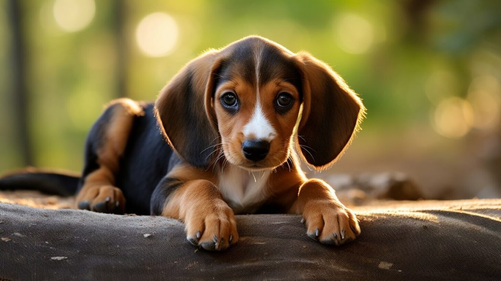 bagle hound puppy