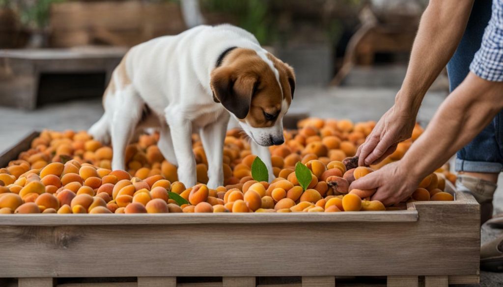 can dogs have apricots