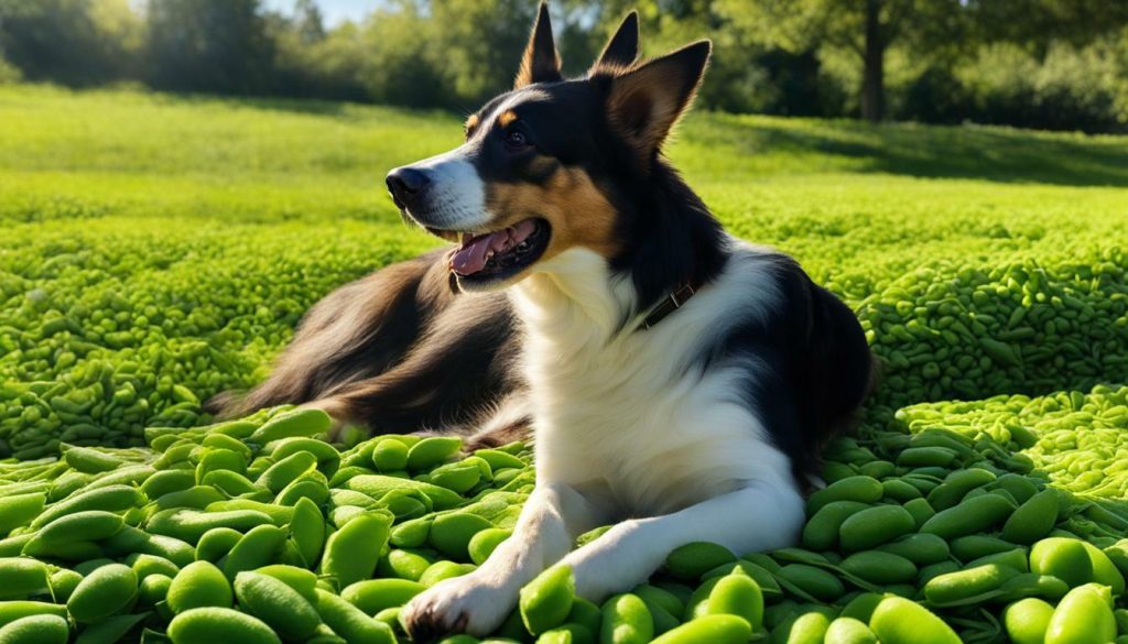 can dogs have edamame pods