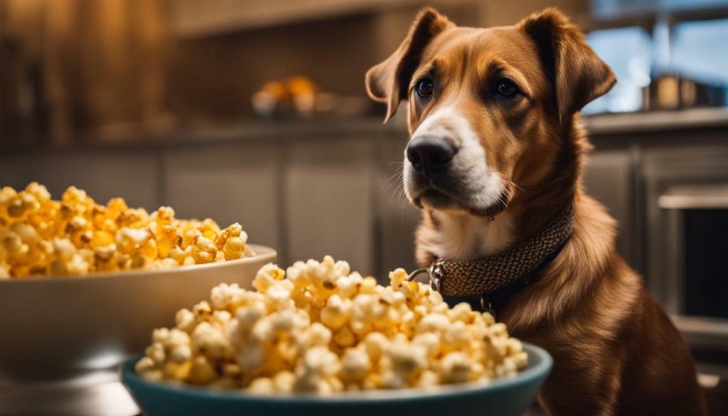 caramel popcorn for dogs