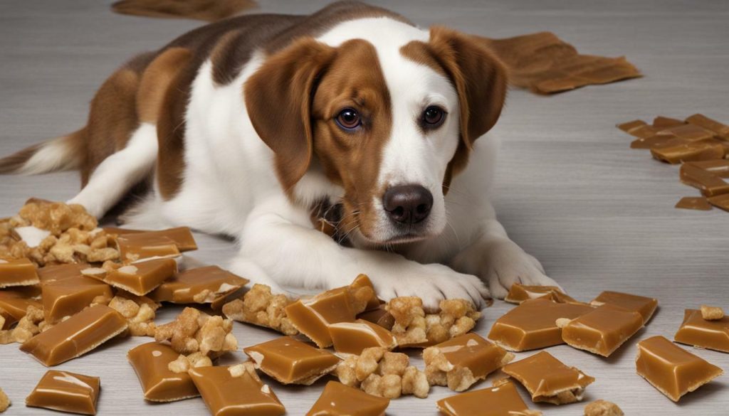 caramel toxicity in dogs