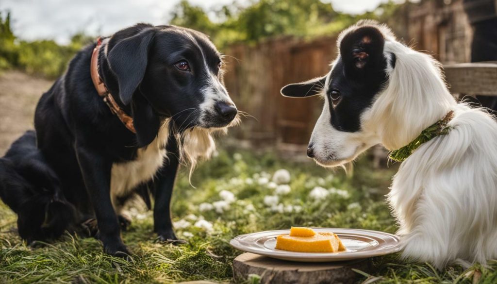 is goat cheese safe for dogs