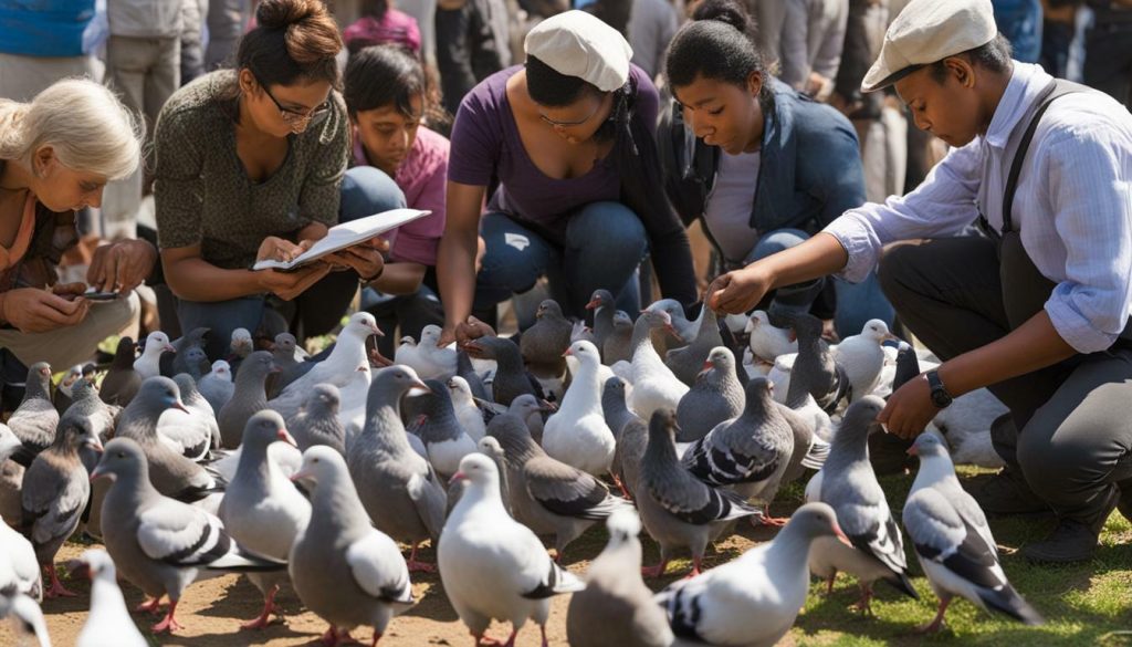 pigeon breeding