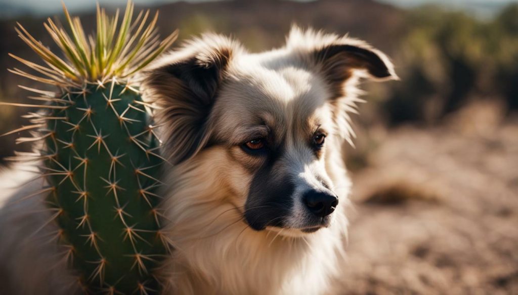 potential risks of dogs eating cactus