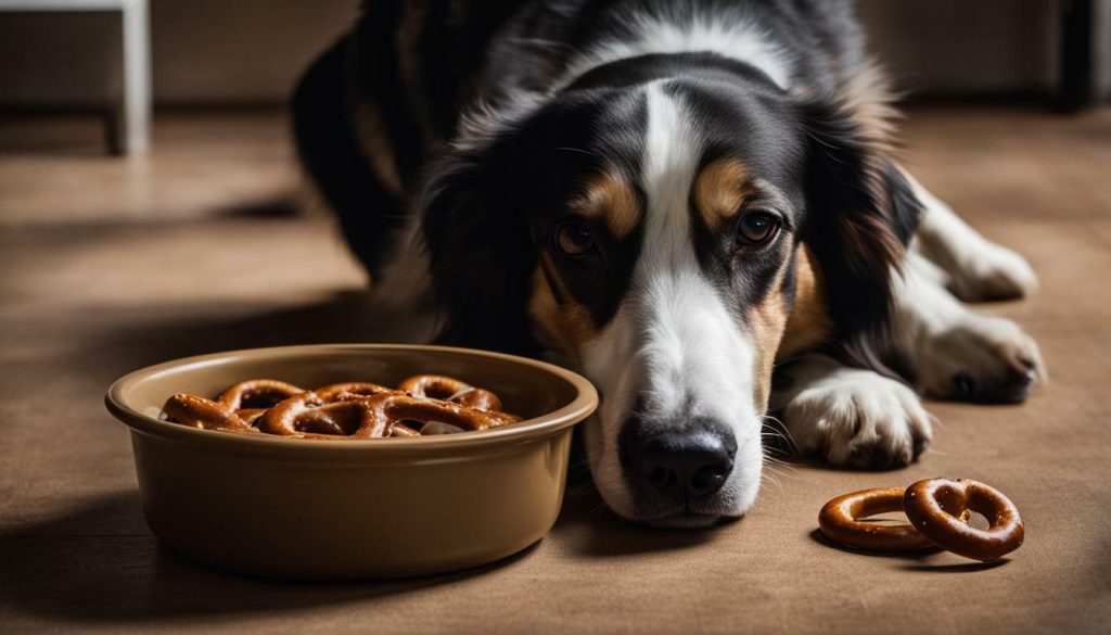 pretzels and dog health