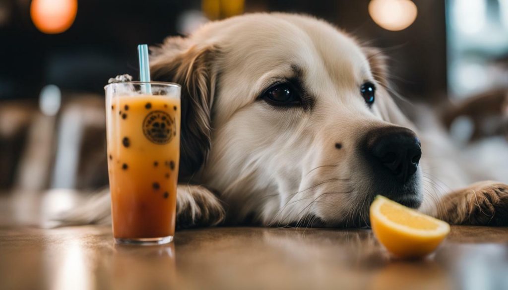risks of dogs eating boba