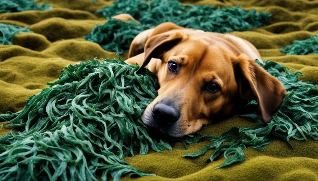 risks of dogs eating seaweed