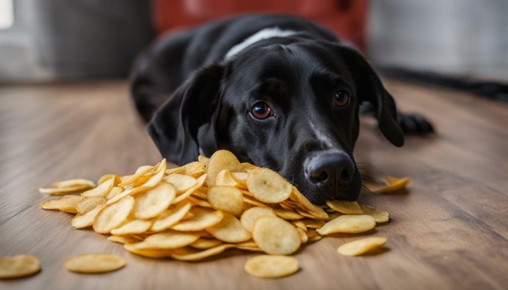 risks of feeding dogs plantain chips