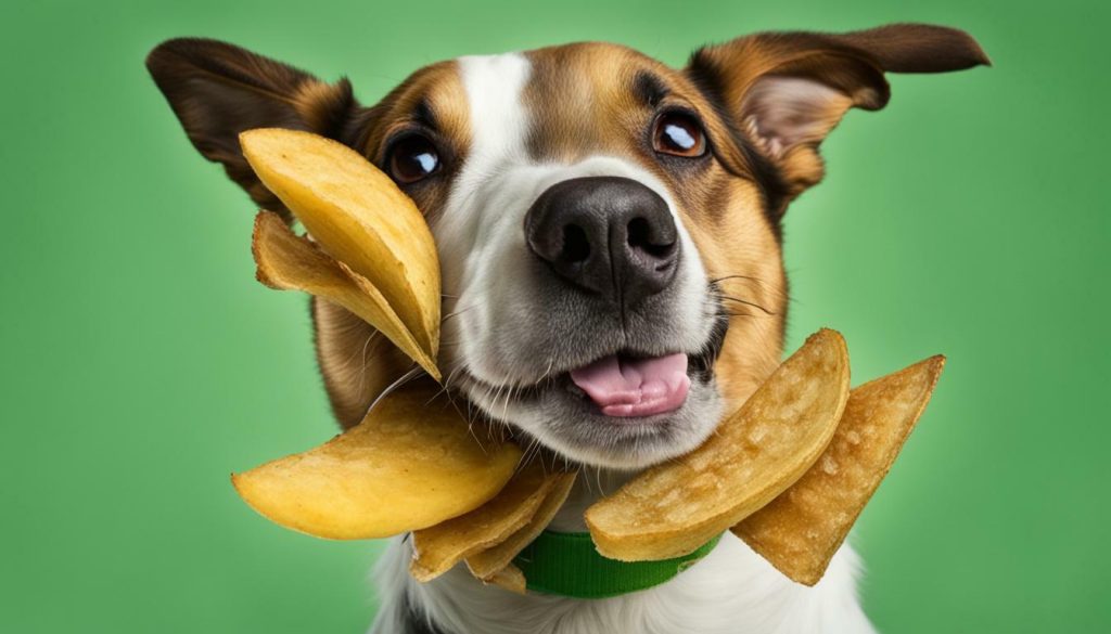 safe for dogs to eat plantain chips
