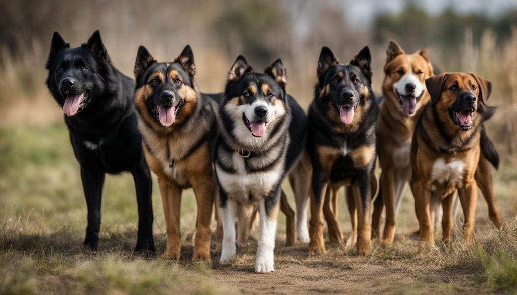 aggressive dog breeds for families