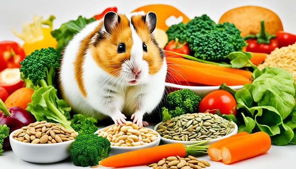 balanced diet for hamsters