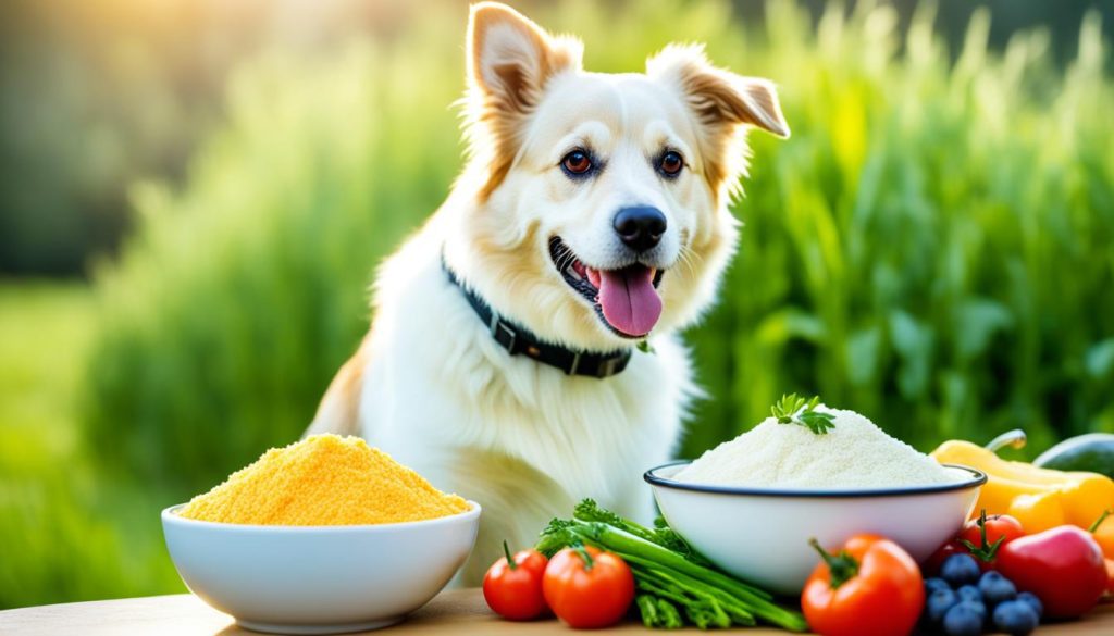 benefits of feeding dogs grits