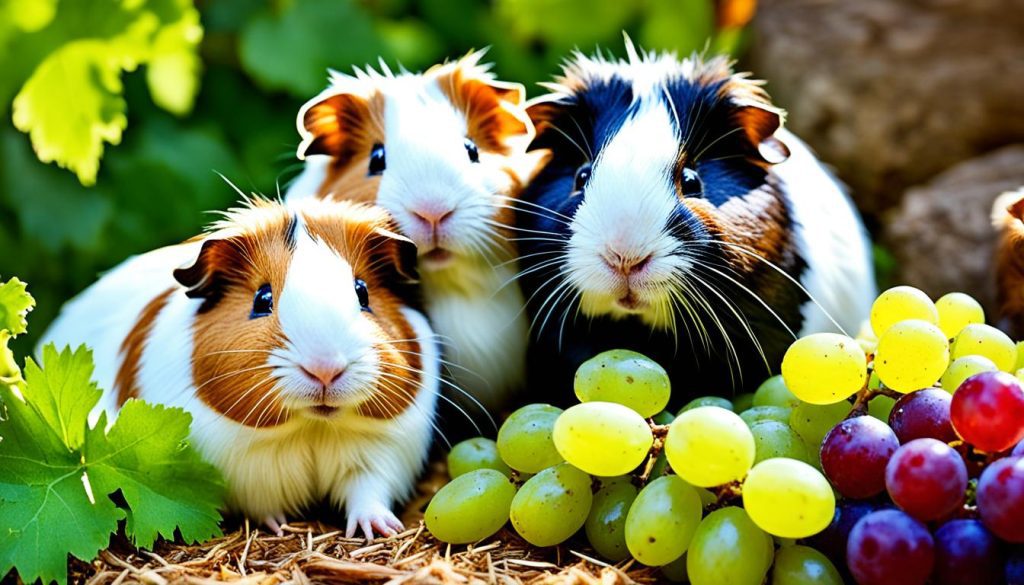 benefits of grapes for guinea pigs