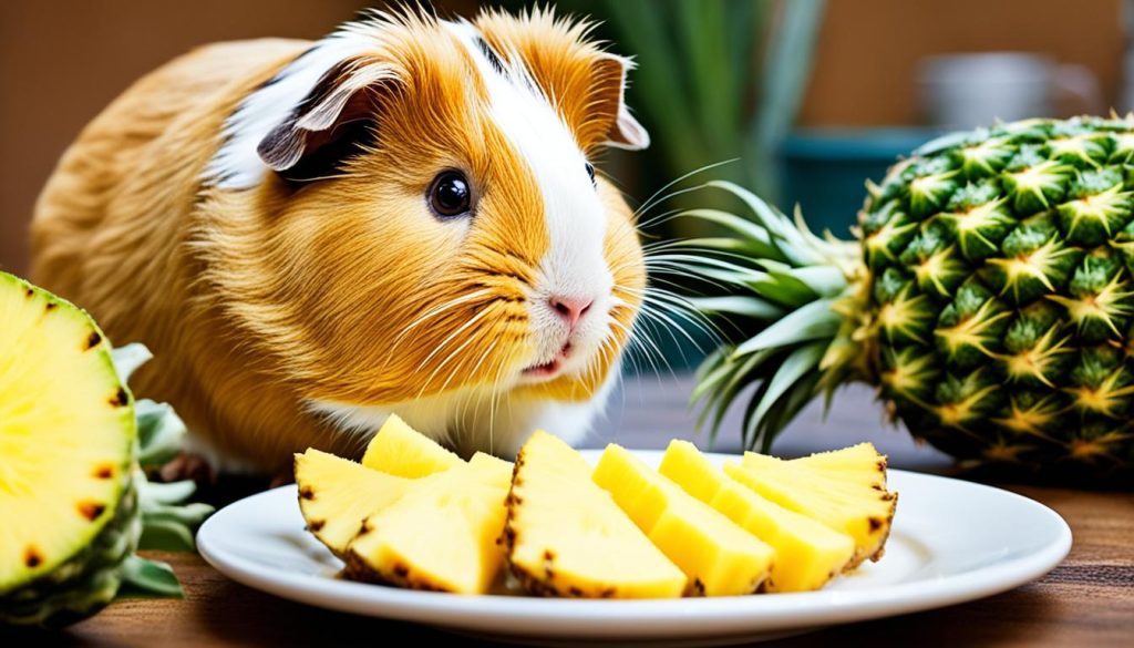 can guinea pigs eat pineapple image