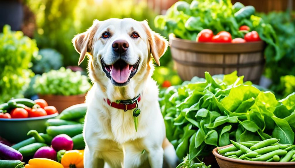 dogs vegetables