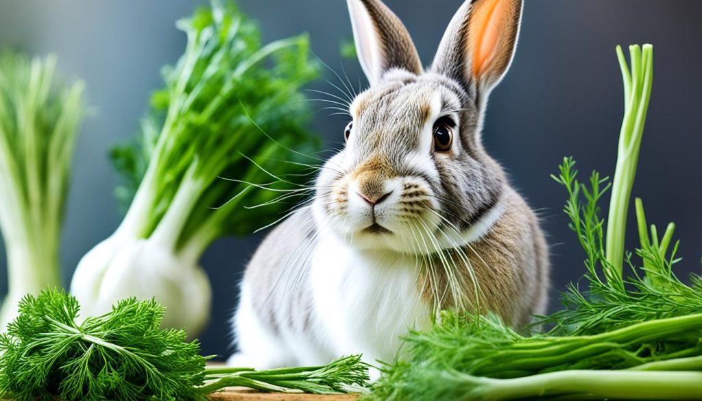 fennel in a rabbit's diet