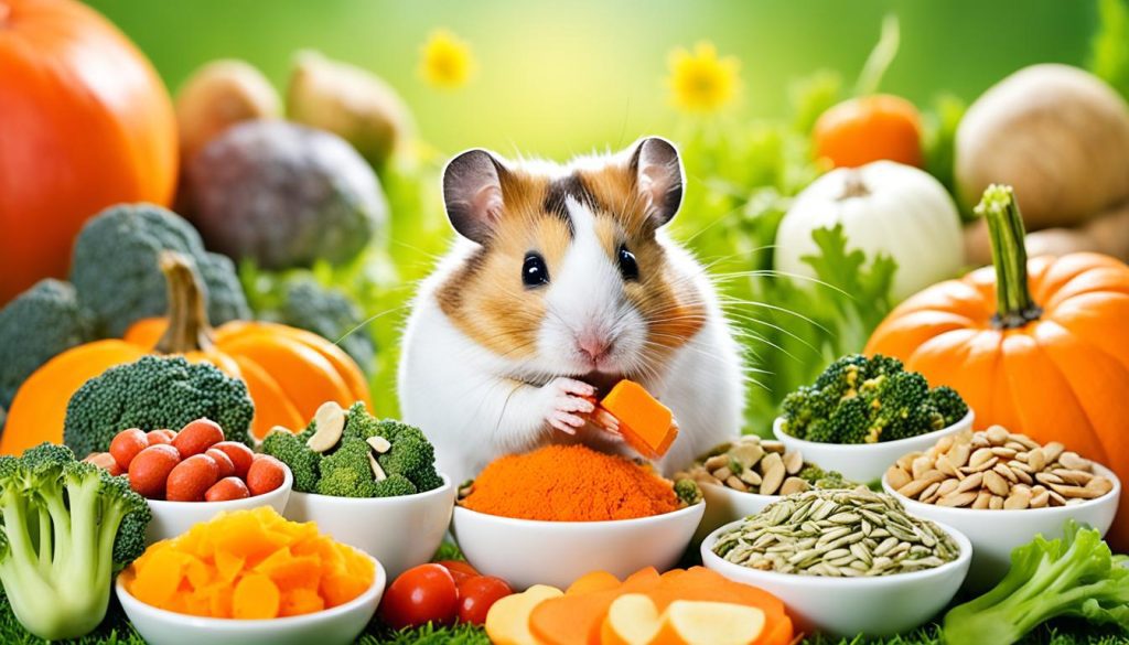 good foods for hamsters