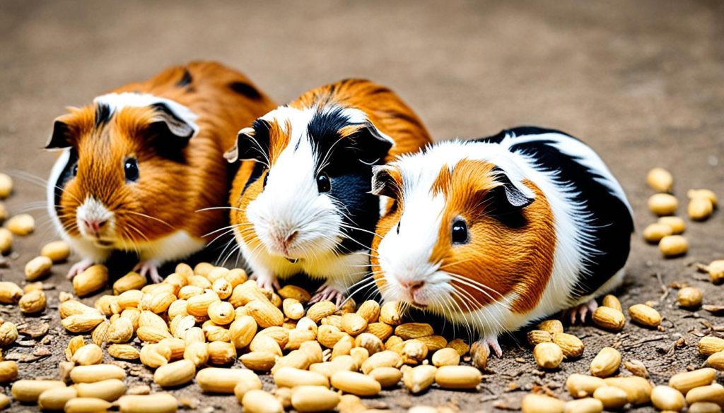 guinea pigs nuts