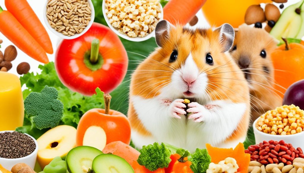 hamster diet and nutrition