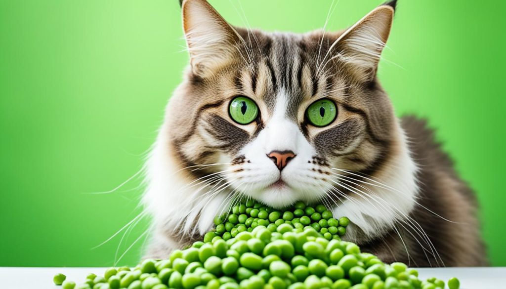 health benefits of peas for cats