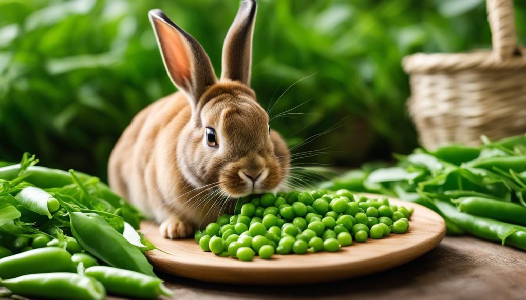 health benefits of peas for rabbits