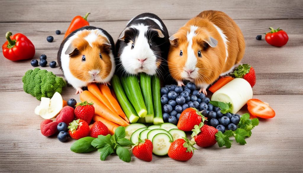 healthy snacks for guinea pigs