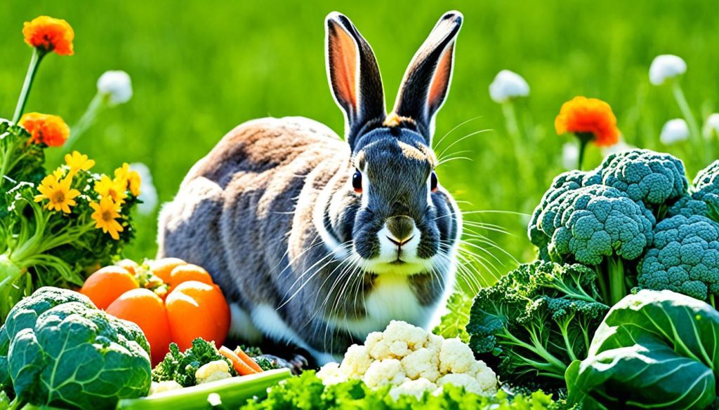 incorporating cauliflower into rabbit diet