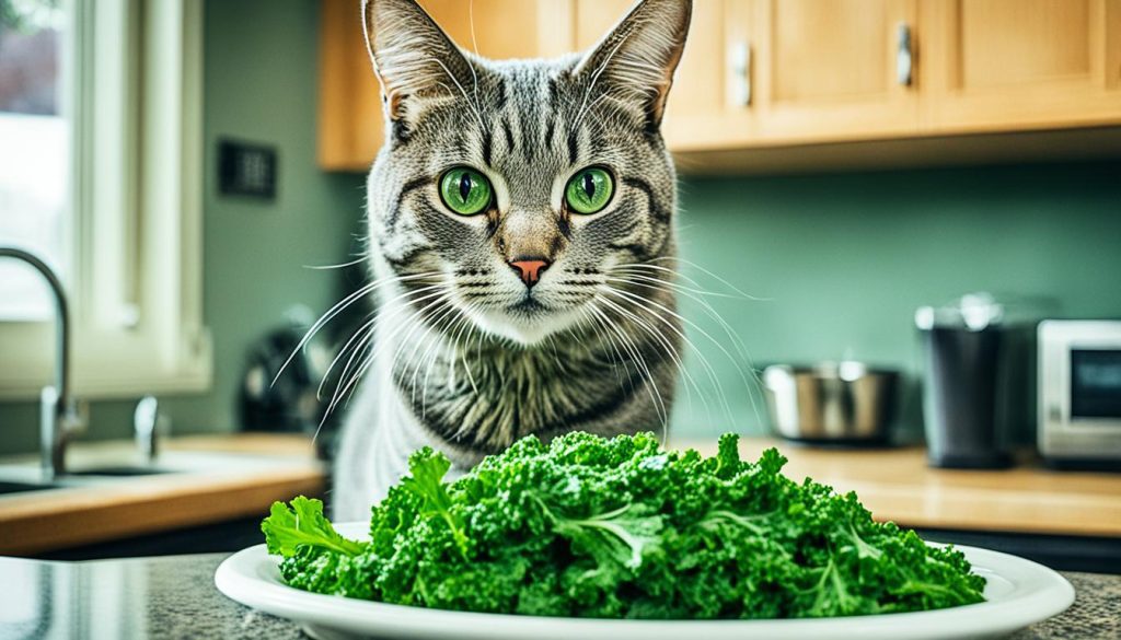 leafy greens for cats