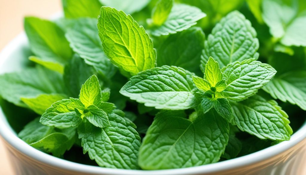 nutritional profile of mint