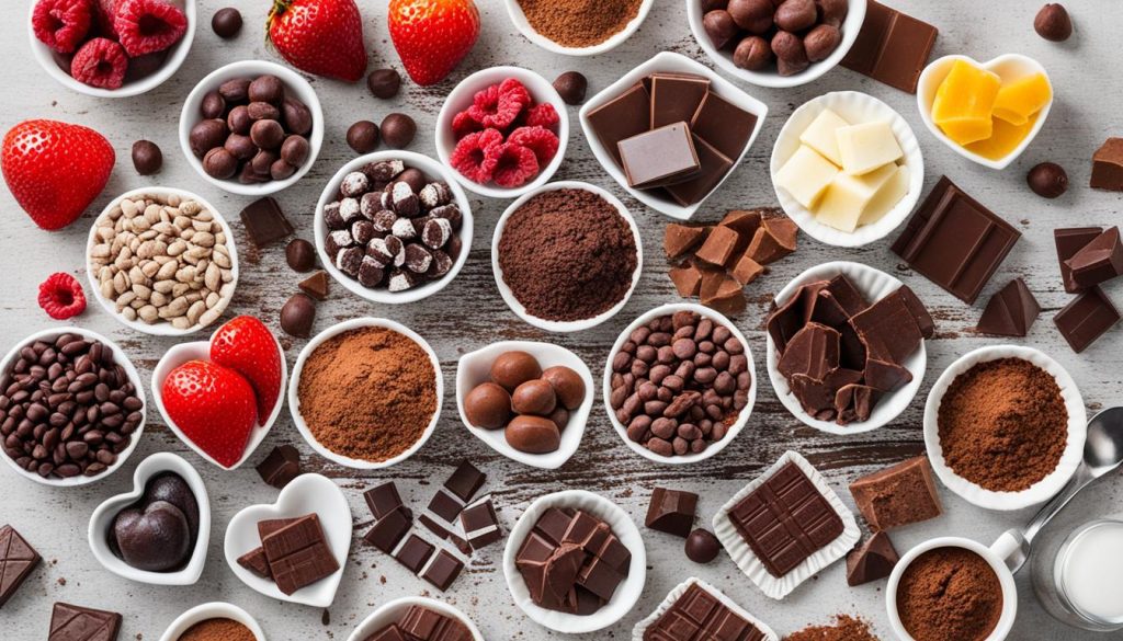 nutritional value of chocolate