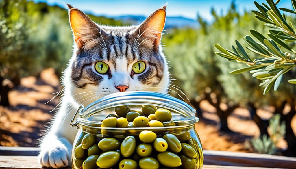 olive obsession in cats
