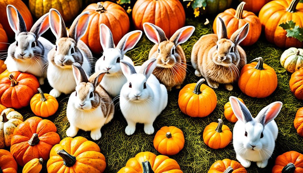 pumpkin for rabbit's health