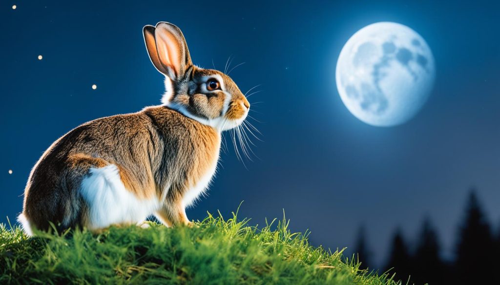 rabbit night vision