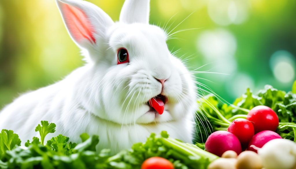 radish diet for rabbits
