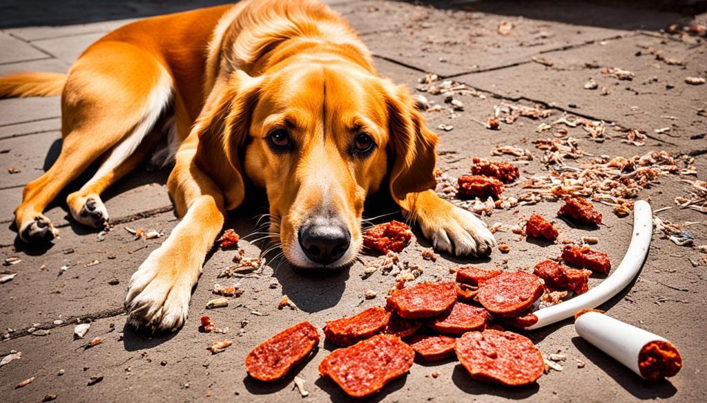 risks of dogs eating chorizo