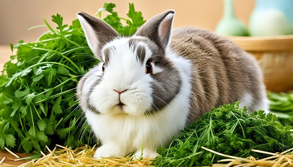 safe herbs for rabbits