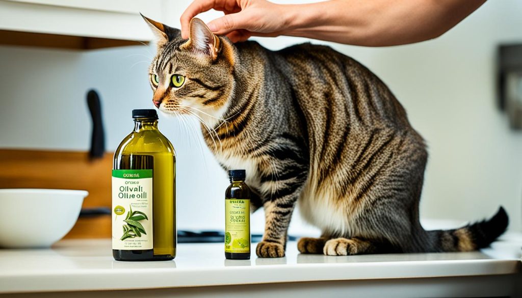 safety of olive oil for cats
