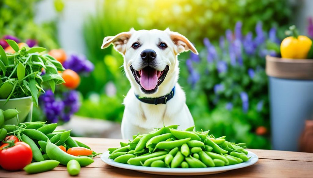 snap peas for dogs