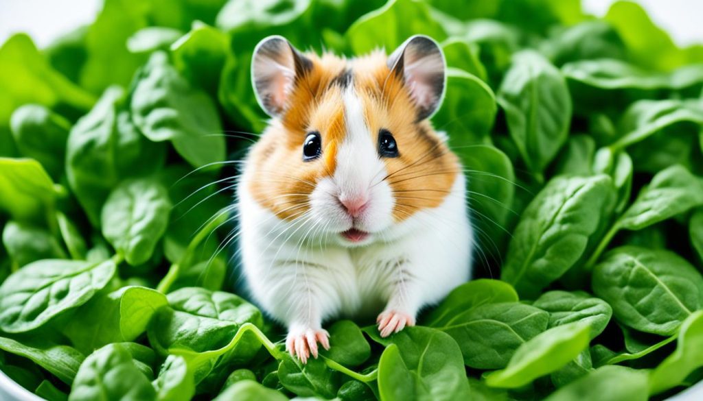spinach benefits for hamsters